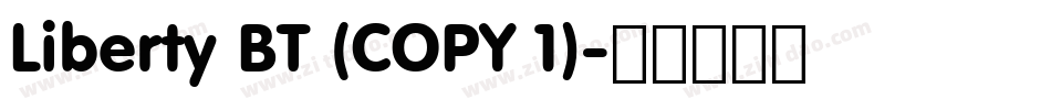 Liberty BT (COPY 1)字体转换